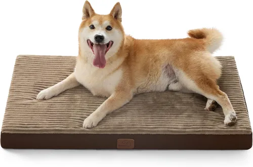 Vista 19 de Bedsure ComfyFleece Cama para perros pequeños, camas ortopédicas para mascotas con funda extraíble lavable, no impermeable, alfombrilla de espuma