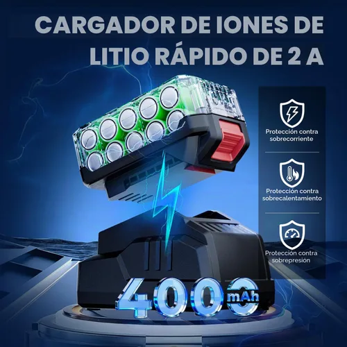 Vista 7 de Dong Cheng Llave de impacto sin escobillas de 20 V, par máximo de 360 ft-lbs (488 N.m), 1/2" con velocidad de 3 modos, pistola de impacto