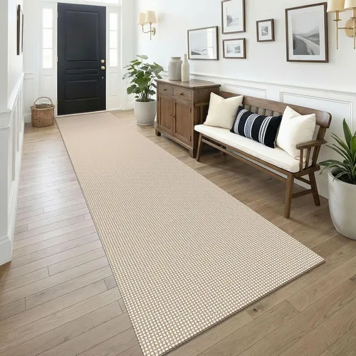 Vista 115 de KOZYFLY - Tapete para puerta de interior, lavable, pequeña, antideslizante, con respaldo de goma, felpudo de algodón para el hogar, color negro