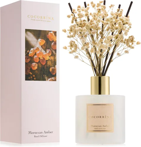 Vista 37 de Difusor de Varillas Cocorrína - Difusor Aromatizante con Aroma de Arroyo de Bambú con 8 Varillas, Difusor de Fragancia para Hogar, Decoración