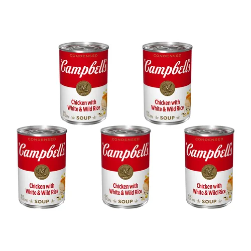 Vista 9 de Campbell's - Sopa condensada de pollo y arroz, lata de 10.5 onzas