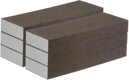 Vista 12 de HARFINGTON Bloques de esponja de lijado grueso, bloque de lijado de espuma de grano 80-100 para pulir la cocina de metal de madera de yeso