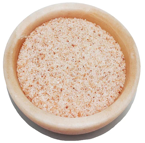Vista 2 de Sal marina de baño y spa rosa del Himalaya pura y natural, 55 libras, grano grueso medio, 1 ~ 0.118 in