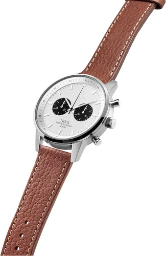 Vista 4 de TRIWA Nevil - Reloj minimalista para hombre, cronógrafo, 1.654in