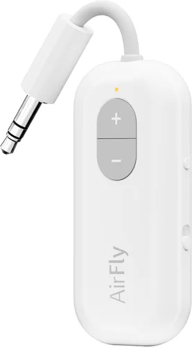 Vista 10 de Twelve South AirFly Pro Adaptador Transmisor/Receptor Bluetooth Inalámbrico para 2 Auriculares, Compartir Audio, Compatible con Jack Auxiliar