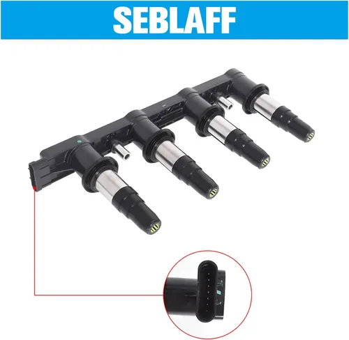 Vista 3 de Reemplazo de bobina de encendido automotriz SEBLAFF para Regal 1.6T 2013-2017 Reemplazo para Excelle G-T 1.8L 2010-2016, larga vida útil