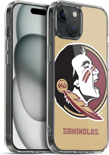 Vista 101 de Oficial Universidad Estatal de Florida FSU Soft Gel Case para iPhone de Apple 7 Plus/iPhone 8 Plus, Banner