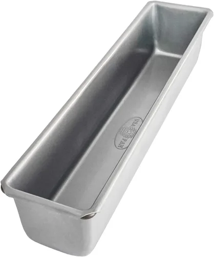Vista 17 de Molde de aluminio USA Pan, para hacer pan de molde de 1 libra, gris