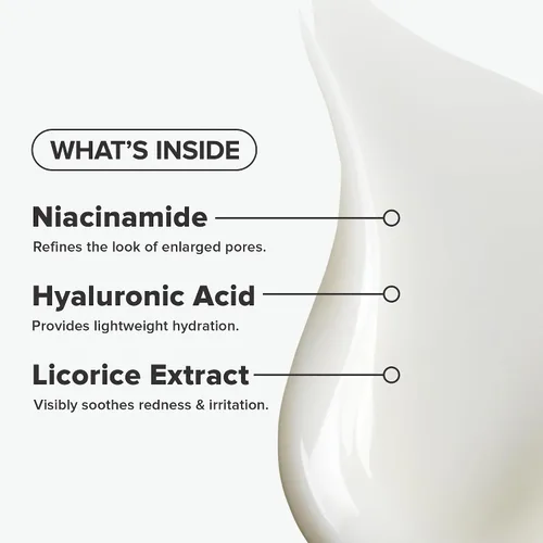 Vista 3 de Paula's Choice CLEAR Hidratante facial sin aceite, crema facial ligera para piel propensa al acné, ácido hialurónico, niacinamida que minimiza