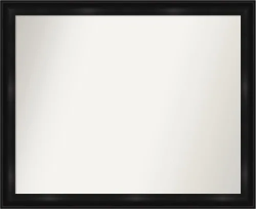 Vista 317 de Amanti Art Espejo personalizado, gran espejo de baño estrecho, espejo de pared o espejo de tocador de baño sobre el fregadero (24 x 24 pulgadas)