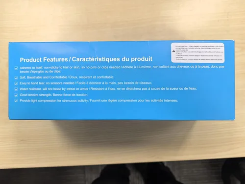 Vista 5 de LotFancy Cinta autoadhesiva, paquete de 30, 1 pulgada x 5 yardas, vendaje autoadhesivo para vendaje elástico, cinta médica de primeros auxilios