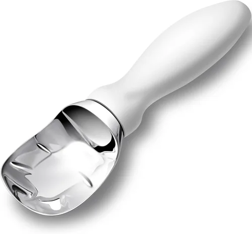 Vista 13 de Rainspire Cuchara de helado de acero inoxidable con mango cómodo, cuchara para helado resistente, pala para helado, ideal para cucharas de helado