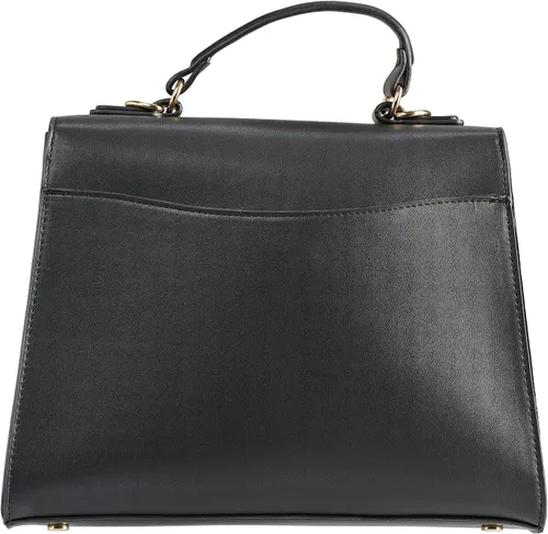 Vista 4 de Loulu - Bolso de mano con asa superior de cristal dorado Negro