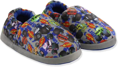 Vista 3 de Blaze and The Monster Machines - Pantuflas de felpa para niños pequeños