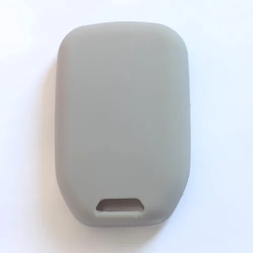 Vista 7 de 2 fundas para llavero de 5 botones compatibles con Chevy Silverado, Gris negro, Pequeño