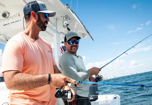Vista 3 de Temple Fork Outfitters Cañas giratorias Tactical Inshore Series - Nuevo 2022, azul