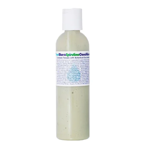 Vista 2 de LIVING LIBATIONS - Acondicionador orgánico de espirulina azul verdadero Natural, a base de plantas, belleza limpia (1 fl oz 1.0 fl oz)