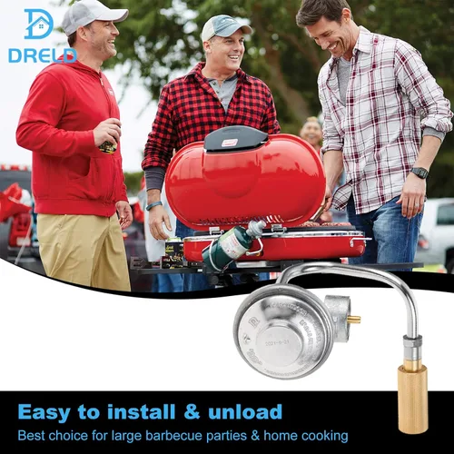 Vista 7 de DRELD Roadtrip Grill C001 - Adaptador de gas propano para parrillas Coleman Roadtrip Le/Lx/LXX/LXE 9942A5251, 5010000743, 9949 Series