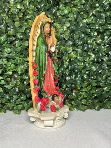Vista 3 de collection Virgen DE Guadalupe Nuestra Señora de Guadalupe Nueva Estatua de 8" PULGADAS 2941-8