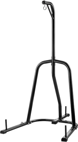 Vista 11 de VEVOR 2 in 1 Punching Bag Stand, Steel Heavy Duty Workout Equipment,Freestanding Sandbag Rack,for Home Gym Fitness