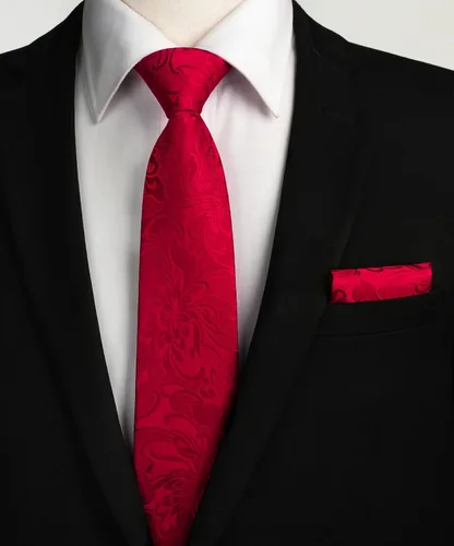 Vista 242 de Corbatas florales tejidas clásicas para hombre, corbata cuadrada de bolsillo, corbatas formales para hombres, boda con pañuelo
