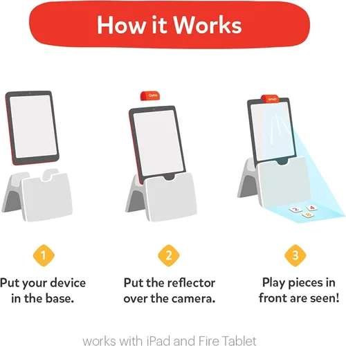 Vista 4 de Osmo - Juego Pizza Co. - Edades 5-12 - Habilidades de comunicación y matemáticas empresariales - Para iPad y tableta Fire (se requiere base) Osmo