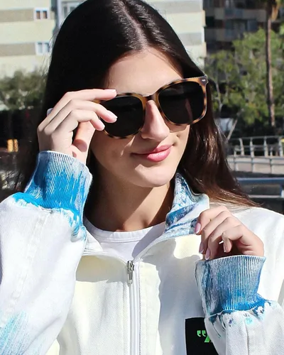Vista 44 de FIMILU Paquete de 2 lentes de sol polarizados para mujer, lentes de protección UV400, montura grande, lentes de moda, elegantes