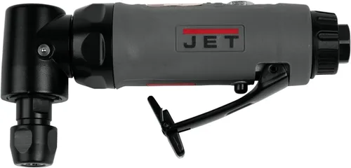 Vista 10 de JET Amoladora neumática de ángulo recto de 1/4 pulgadas, 22000 RPM (JAT-403), gris