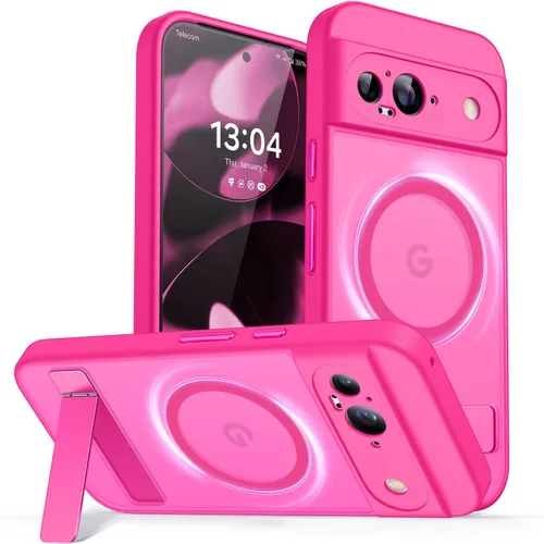 Vista 44 de CANSHN Funda magnética para Google Pixel 9 Pro XL (6.8 pulgadas), mejorada [protección completa de la cámara] [compatible con Magsafe]