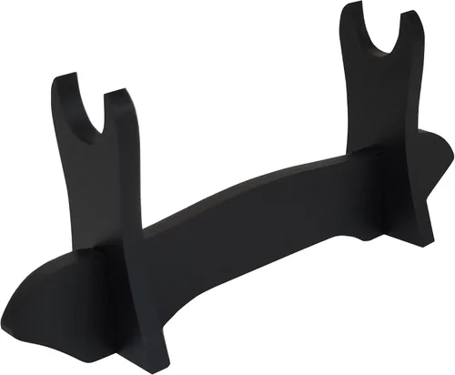 Vista 2 de Soporte de espada individual - Exhibición de madera para Katana Wakizashi Tanto