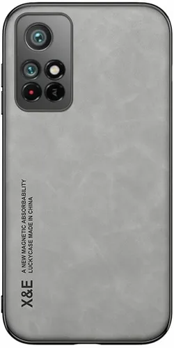Vista 5 de Kepuch Funda Silklike para Redmi Note 11 5G (China)/Note 11T 5G, Poco M4 Pro 5G - Cubierta De Parachoques Placa De Metal Incorporada Para Redmi Note
