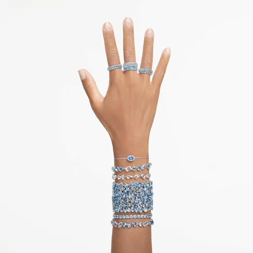 Vista 6 de SWAROVSKI Anillo Matrix 5661907 baguette azules