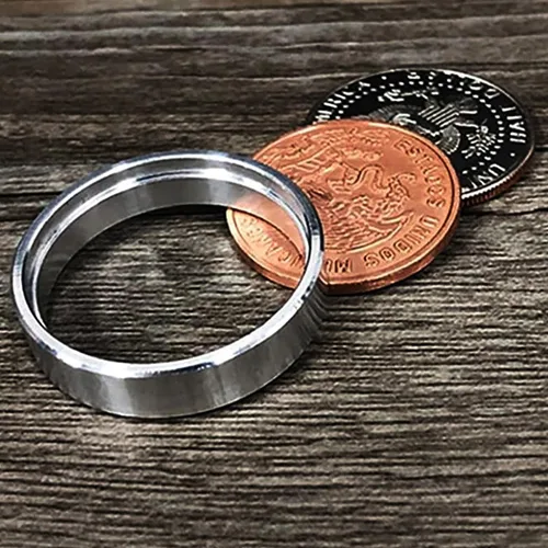 Vista 5 de blue-ther Escocés y Soda (Estados Unidos Medio Dólar) Trucos de magia Moneda Apareciendo Desaparición Mago Mago de Cerca Ilusiones Mentalismo Trucos