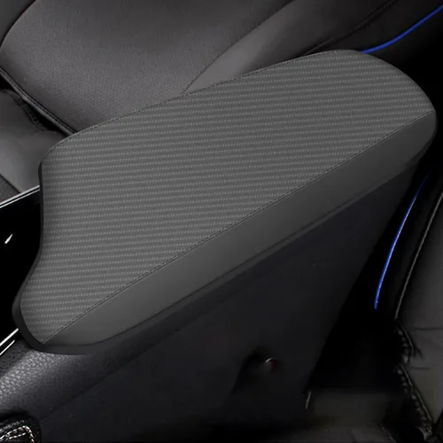 Vista 15 de AOMSAZTO Jumeat - Fundas de consola de asiento para Dodge Ram 1500 2002-2012, fundas para reposabrazos para Dodge Ram 1500, color negro
