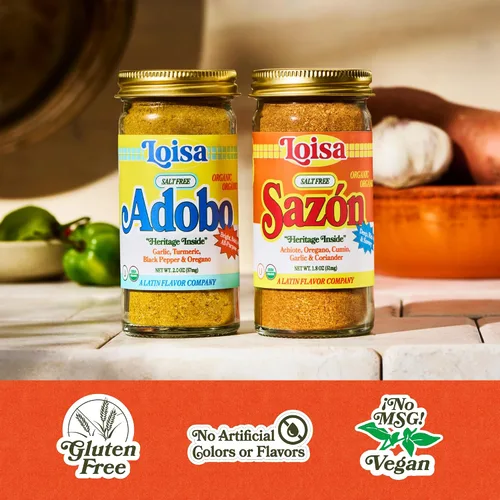 Vista 3 de Loisa Adobo sin sal + Sazon Duo