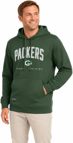 Vista 23 de Outerstuff NFL - Sudadera con capucha de forro polar para hombre, colores de equipo de campo