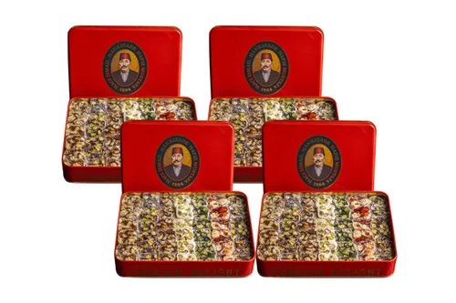 Vista 10 de Hafiz Mustafa 1864 Istanbul Baklava - Caja de pastelería - Bocadillos de postre de Baklava horneados hechos de hojas de masa filo fresca, pistacho