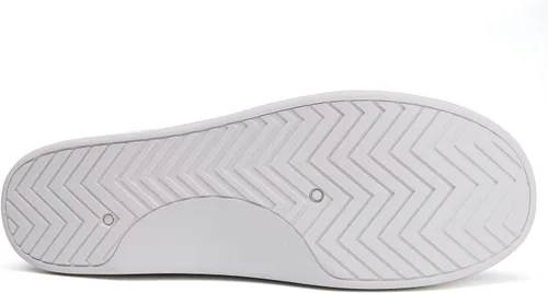 Vista 6 de Hxlber Tenis bajos para mujer, puntera redonda, cómodos, casuales, de lona, tenis de moda para caminar para mujer