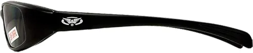 Vista 3 de Global Vision Lentes de policarbonato inastillables Filtro UV400 para una máxima protección UV Negro