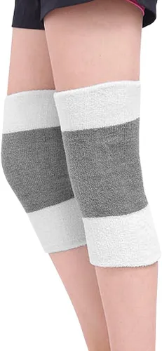 Vista 2 de FakeFace Men Women Thicken Thermal Knee Braces Leg Warmers Winter Breathable Knee Pads Leg Sleeves for Ski Cycling Dance