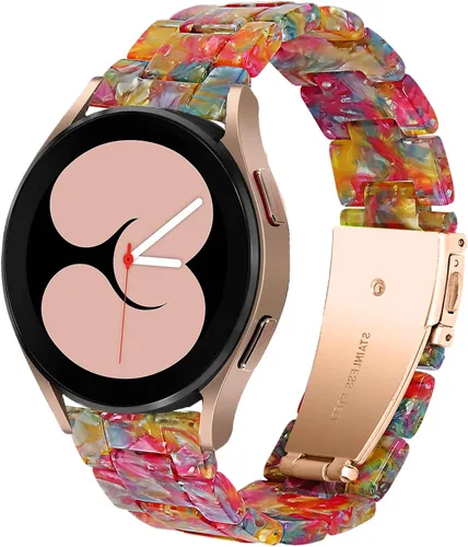 Vista 28 de Correa compatible con Samsung Galaxy Watch 6/6 Classic/Galaxy Watch 5/5 Pro / 4/4 Classic / 3 de 1.61 pulgadas / Active 2, correa de repuesto