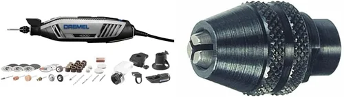 Vista 5 de Dremel Kit de herramientas rotativas (4300) con accesorio multiusos para brocas de corte
