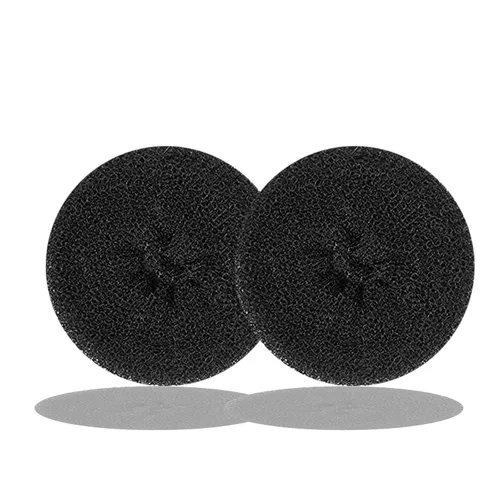 Vista 15 de Kitjans 2PCS Extra Blonde Hair Donut Bun Maker for Kids, Ring Style Bun - Short & Thin Hair Chignon Shaper (2.5 Inch/Beige)