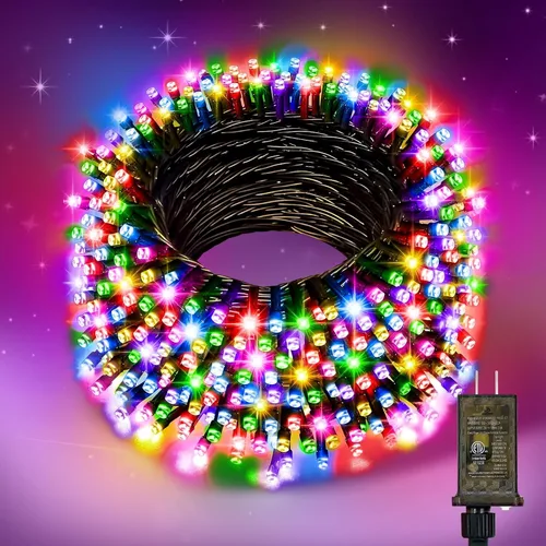 Vista 4 de Nisocy Cadena de luces LED (100 pies, azul)
