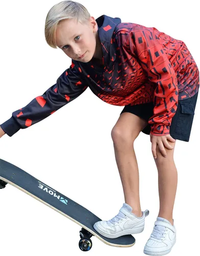 Vista 3 de AIDEAONE - Sudadera con capucha para niños y niñas de 6 a 16 años con estampado 3D y bolsillo, estilo casual