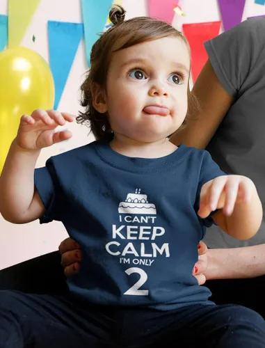 Vista 2 de Tstars Camisa de 2 cumpleaños para niña de 2 años, regalo de cumpleaños, segundo cumpleaños