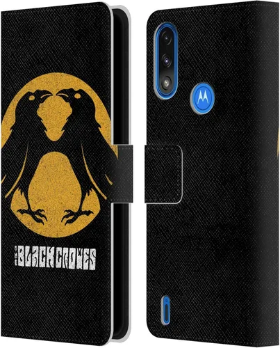 Vista 7 de Head Case Designs Funda de piel con licencia oficial de The Black Crowes Artwork Graphics compatible con Moto E7 Power/Moto E7i Power