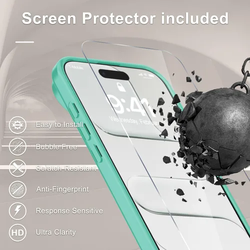 Vista 1409 de Funda para Google Pixel 10 Pro XL, cubierta magnética mate, color negro Fit for MagSafe, Screen Protector included, Shockproof Military Grade