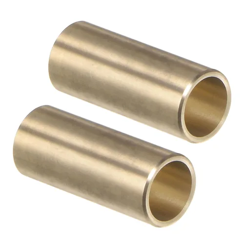 Vista 6 de uxcell Bujes de Manga 1" de Diámetro Interior 1-1/4" de Diámetro Exterior 1" de Longitud de Latón Fundido Autolubricante