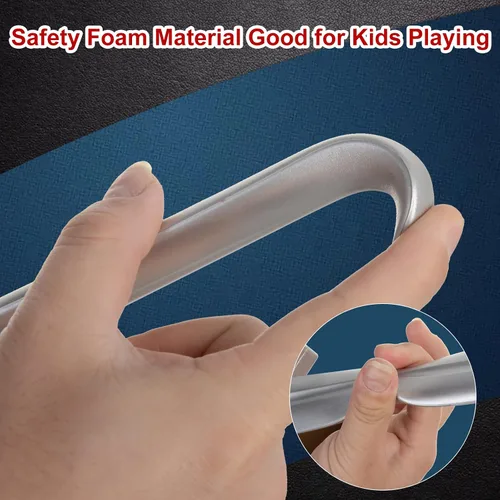 Vista 6 de PARTYGEARS Potente juguete de espuma de poliuretano espadas para niños, espadas doradas y plateadas, especialmente diseñadas para niños con armas